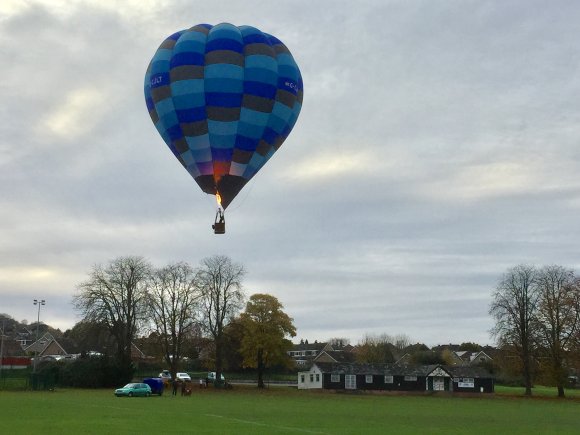 Take off from Cam sports field